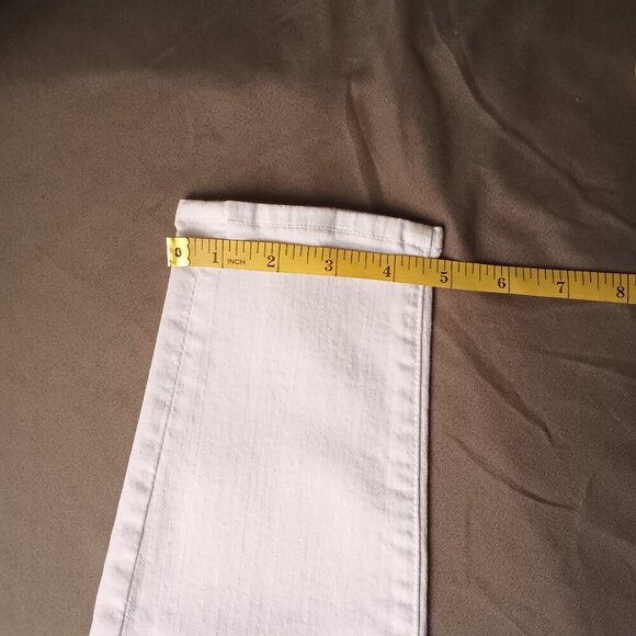 Good American Denim Jeans Size 8/29 Good Legs Mid Rise Skinny Leg White Color - Picture 10 of 10